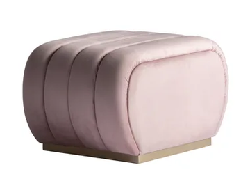 COLIGNY - Rectangular velvet pouf by Vical Home - view 2